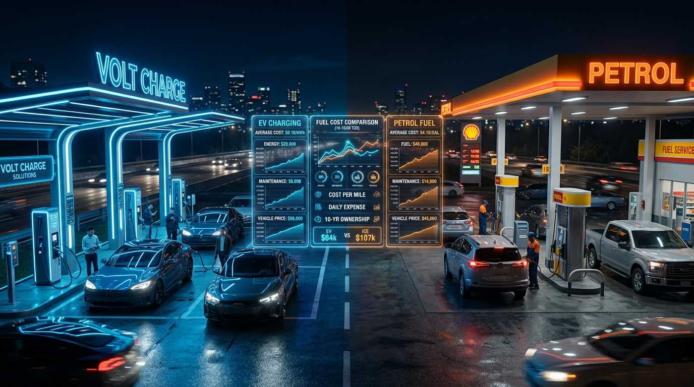 EV Charging Cost vs Fuel Cost Full Breakdown